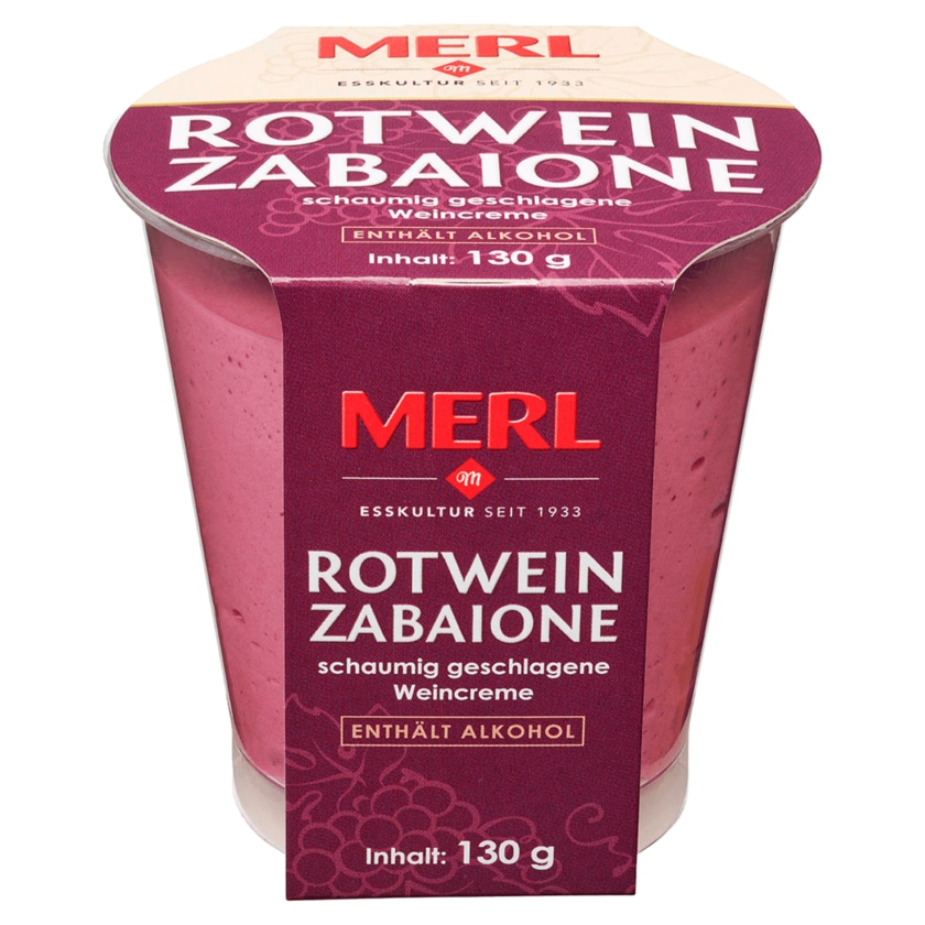 Merl Rotwein Zabaione 130g